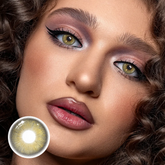 Lentes de contacto color coral arena marrón